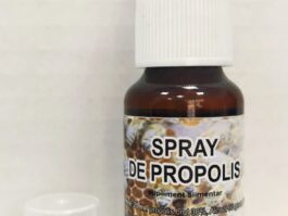 Spray de propolis 20 ml Conține alcool